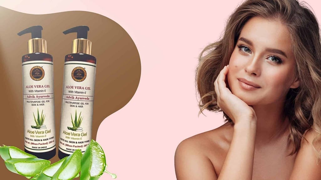 Advik Ayurveda Aloe Vera Gel with Vitamin-E