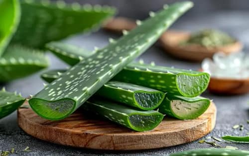 Advik Ayurveda Aloe vera gel for hair care
 