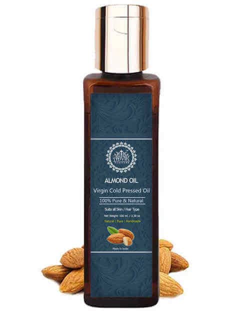 Advik Ayurveda Almond Oil 100 ml- Cold Processed Oil For Skin & Hair
