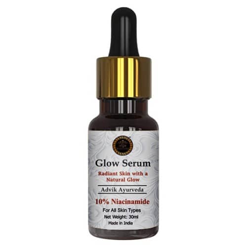 Advik Ayurveda Glow Serum with Niacinamide & Hyaluronic Acid, 30ml