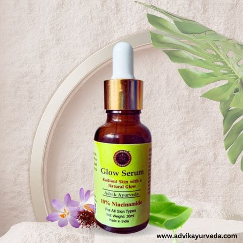 Advik Ayurveda Niacinamide Face Serum for Glowing Skin, 30ml