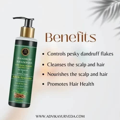 Advik Ayurveda Dandruff Shampoo