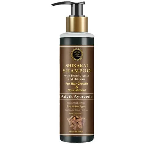 Advik Ayurveda Shikakai Shampoo for Hair Growth