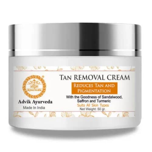 Advik Ayurveda Tan Removal Cream with lactic acid