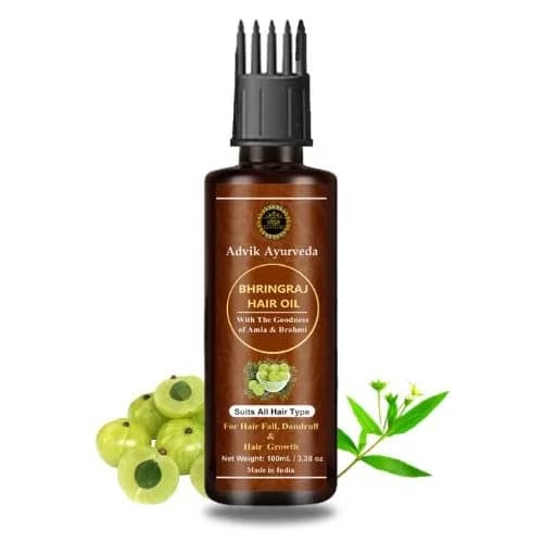 Ayurvedic hair oil by Advik Ayurveda