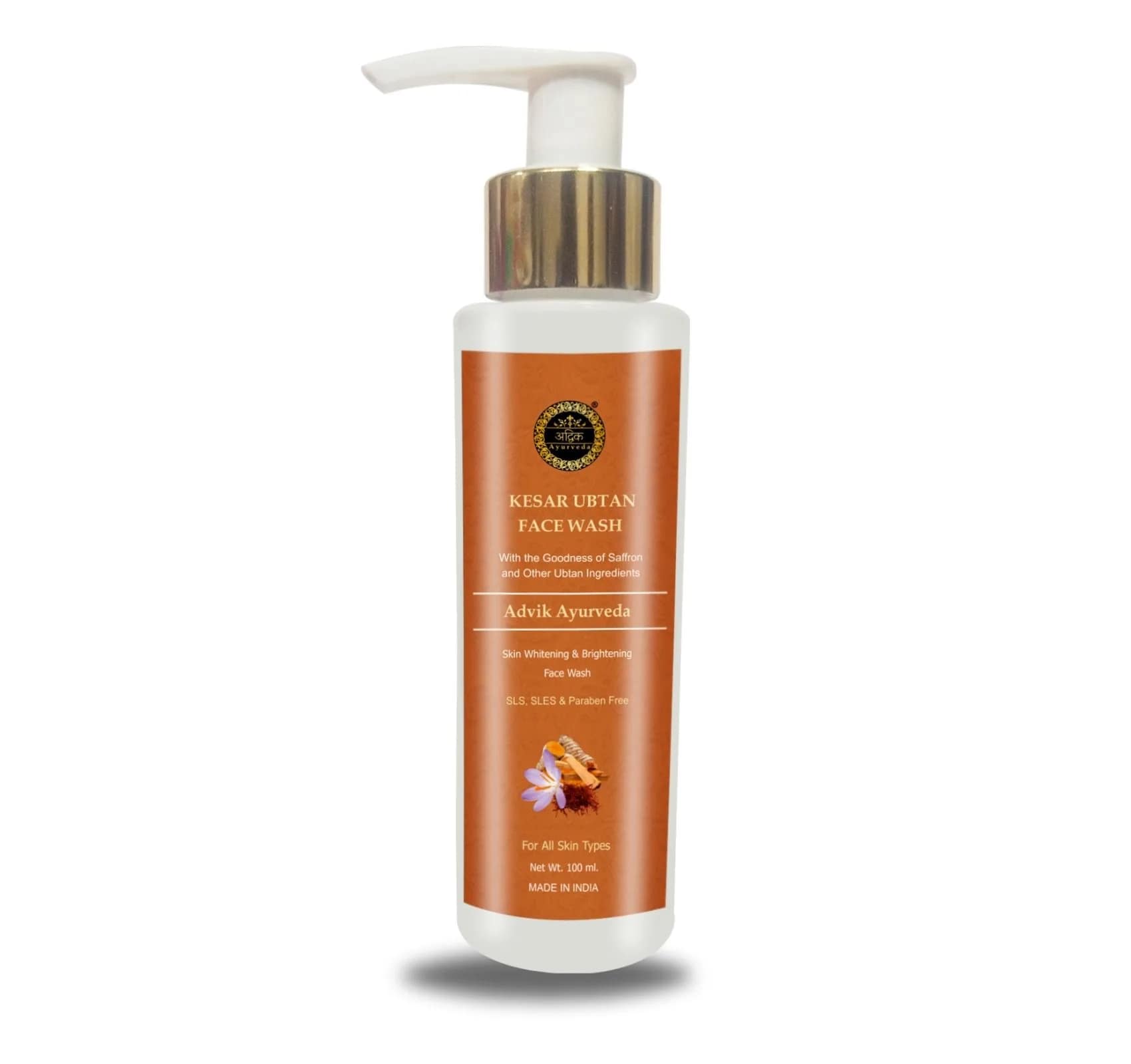 Advik Ayurveda Kesar Ubtan Face Wash