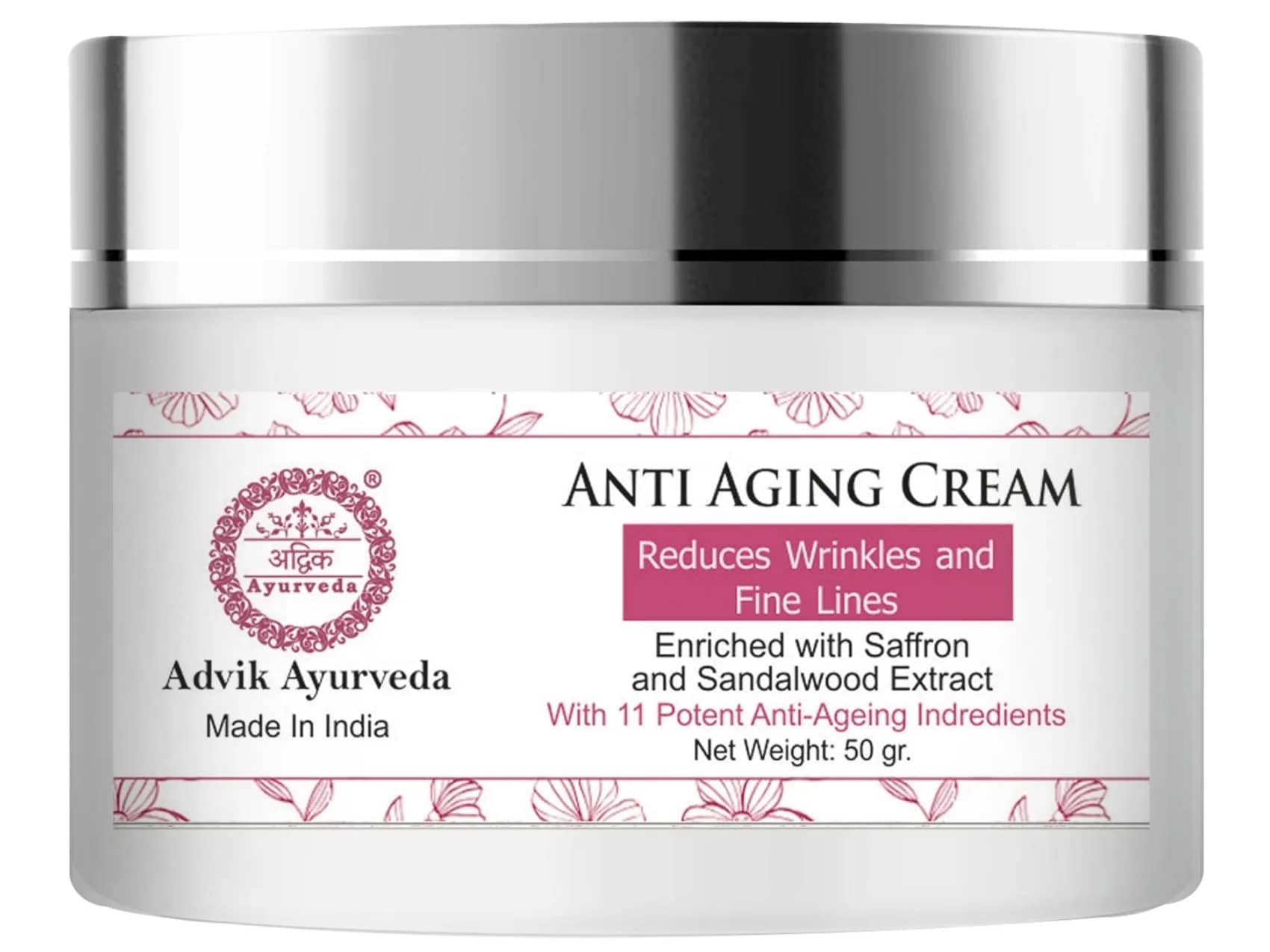 Advik Ayurveda Anti Wrinkle Cream