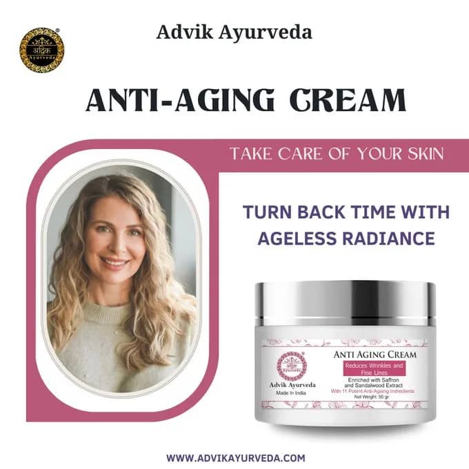 Advik Ayurveda Anti Aging Cream