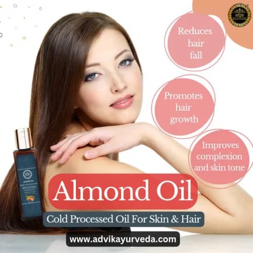 Almond Oil for Skin and Hair