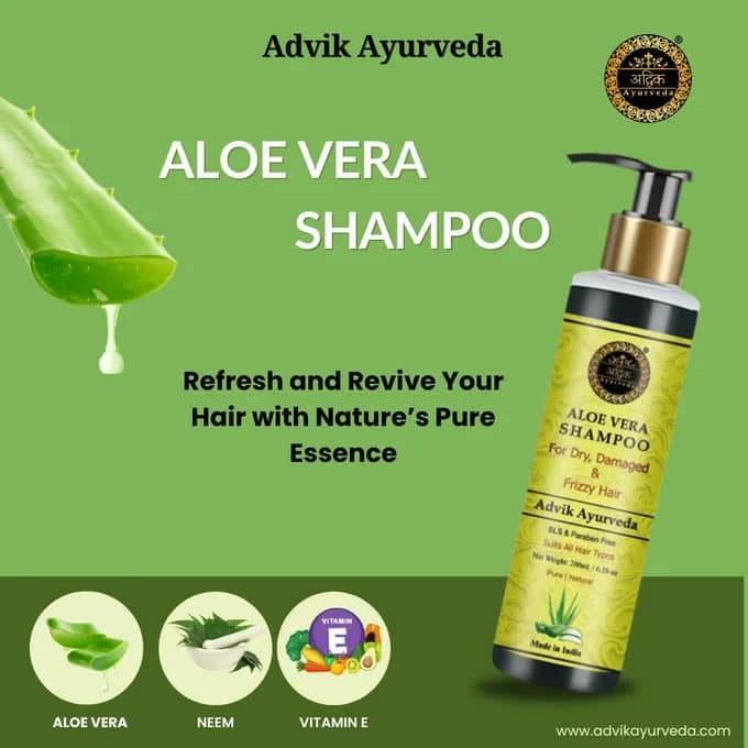 Advik Ayurveda Aloe Vera Shampoo