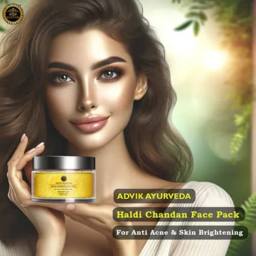 Haldi Chandan Face Pack for Skin Brightening