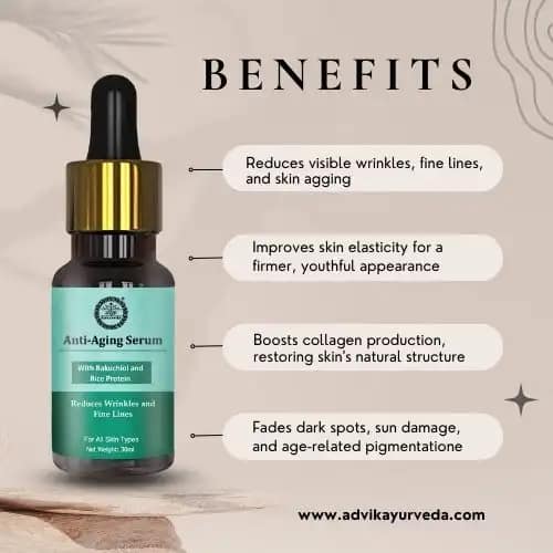 Advik Ayurveda Bakuchiol Serum Benefits