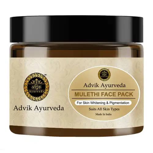 Advik Ayurveda Mulethi Face Pack For Skin Whitening