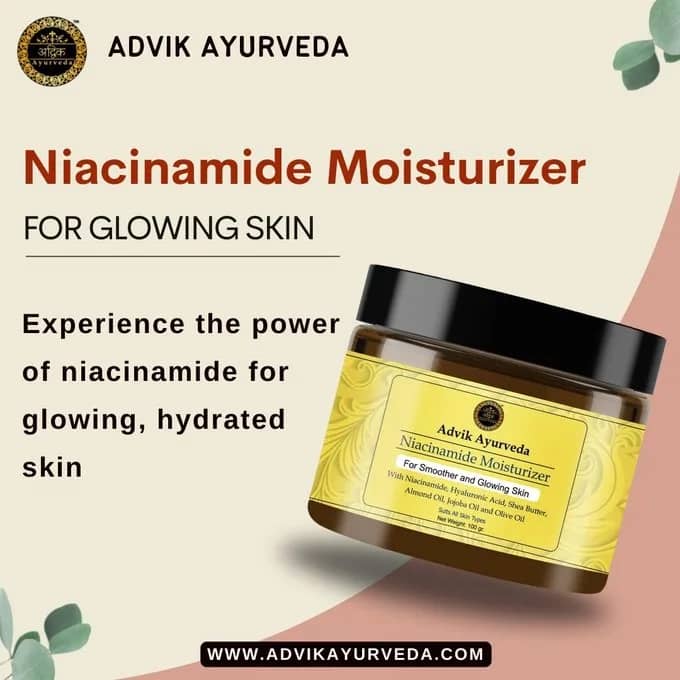advik ayurveda Niacinamide Moisturizer for Glowing Skin