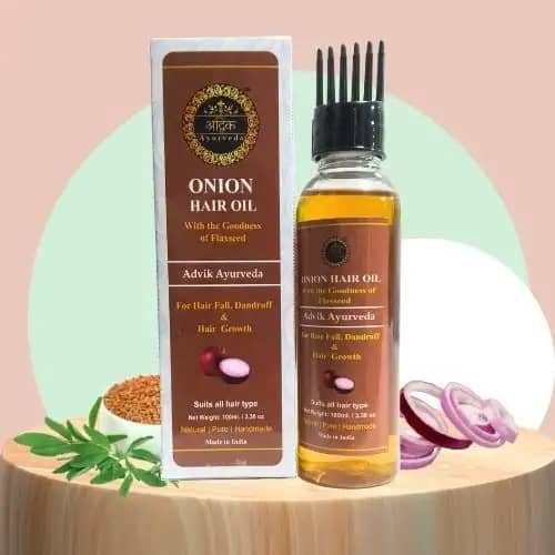 Onion Hair Oil by Advik Ayurveda