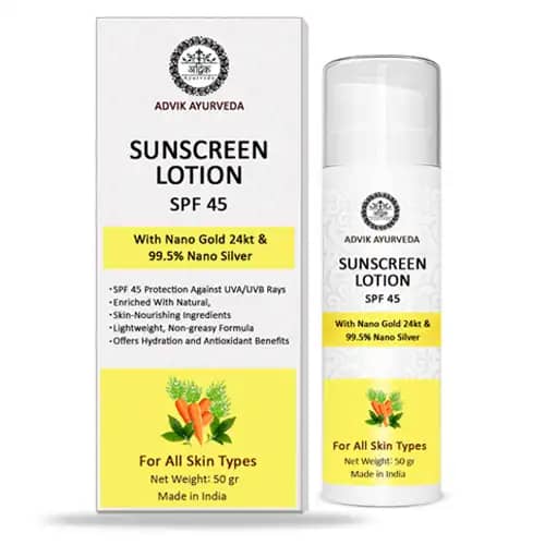 Advik Ayurveda Sunscreen Lotion