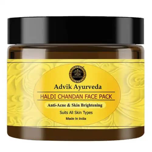 haldi chandan face pack advik Ayurveda